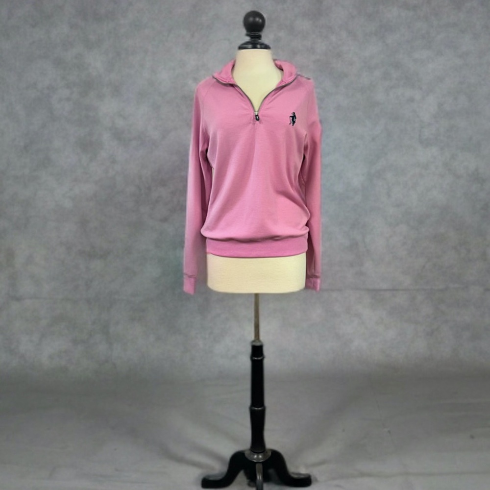 Pink Sweater 1/4 zip by Fairway & Greene